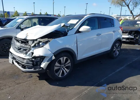 2012 Kia Sportage Ex from USA, damaged, VIN KNDPC3A25C7248571